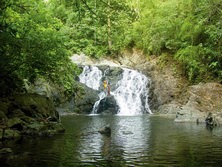 Mittelamerika, Costa Rica, Nicaragua, Panama: Mundo Verde - Wasserfall